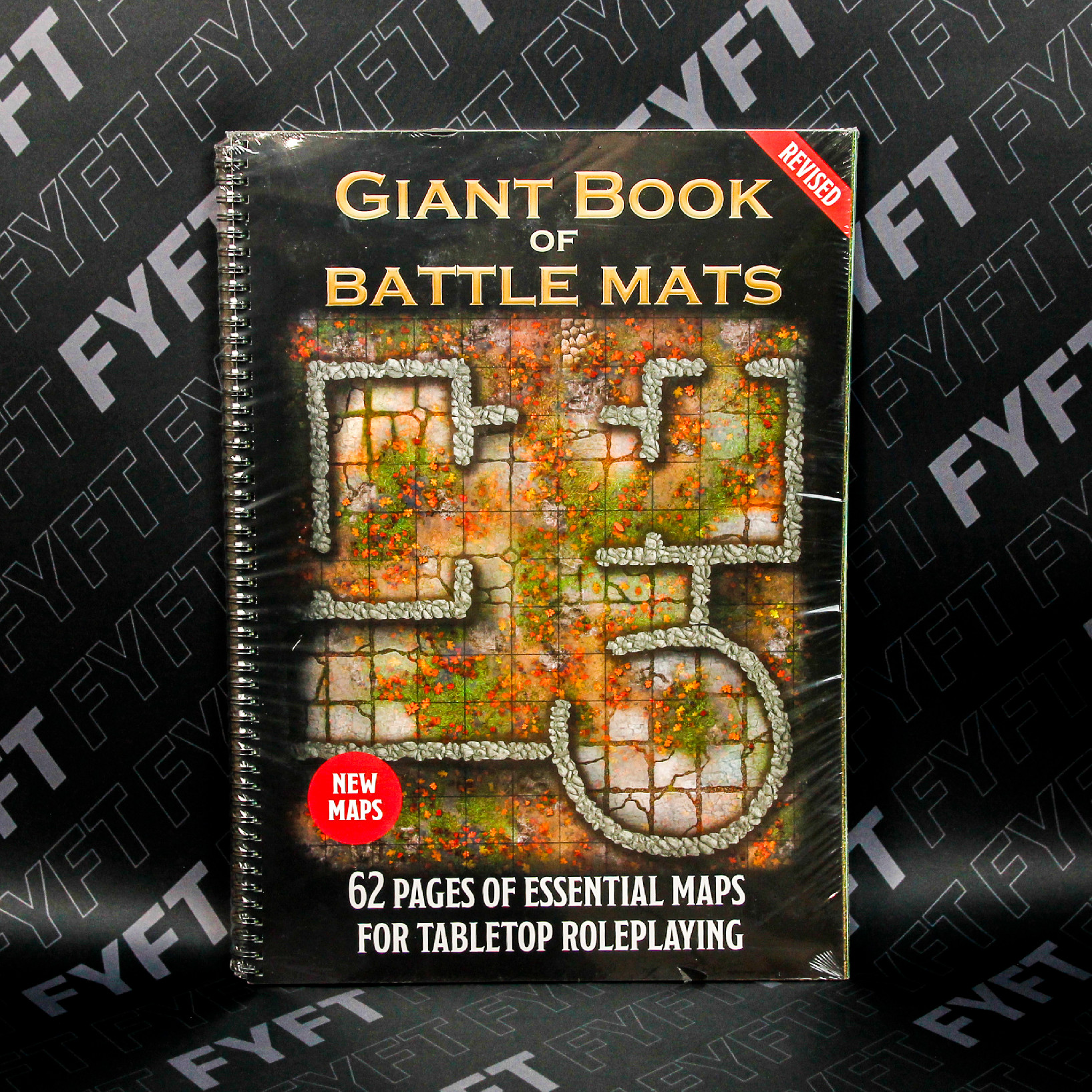 Revised Giant Book of Battle Mats - 62 map do RPG
