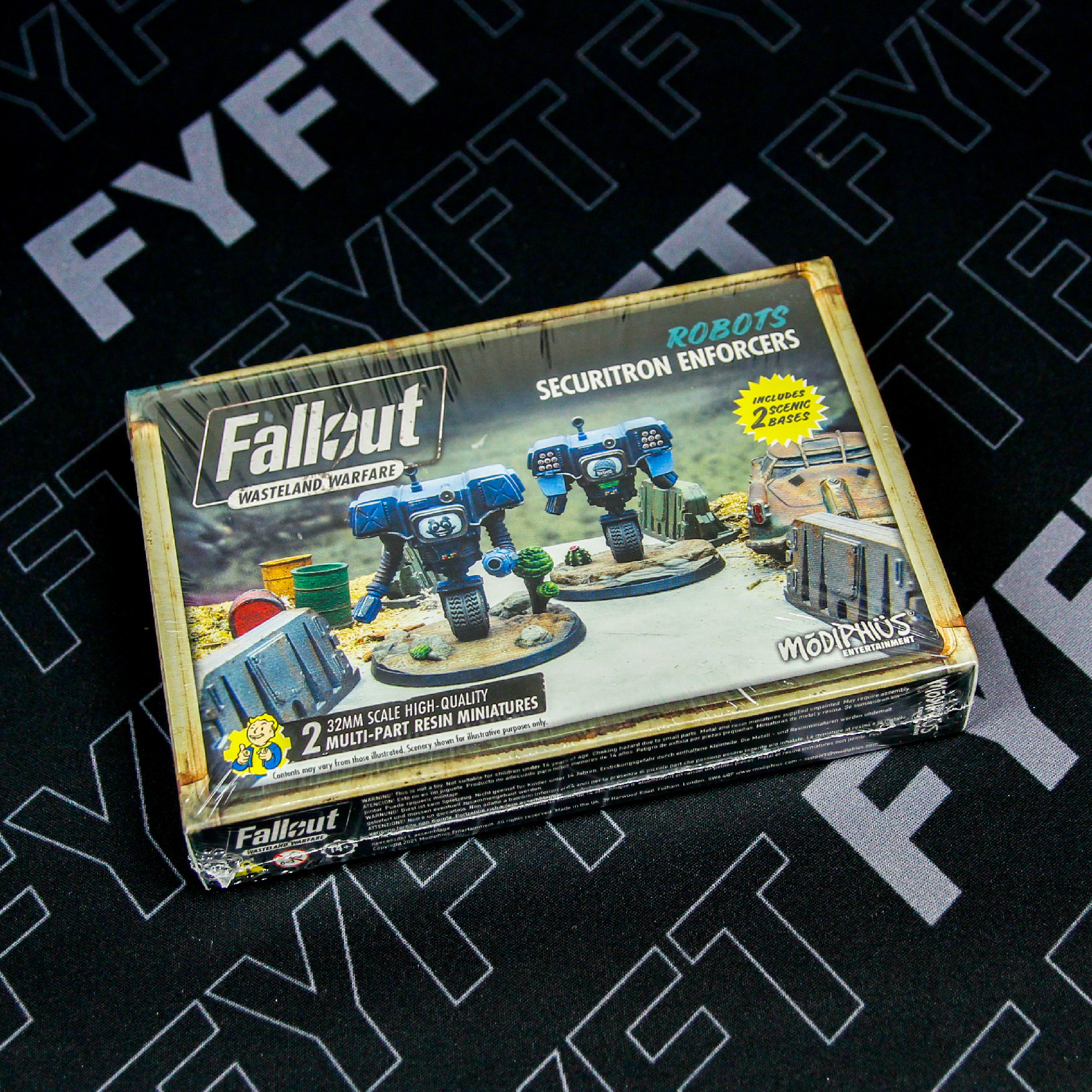 Fallout: Wasteland Warfare - Robots Securitron Enforcers