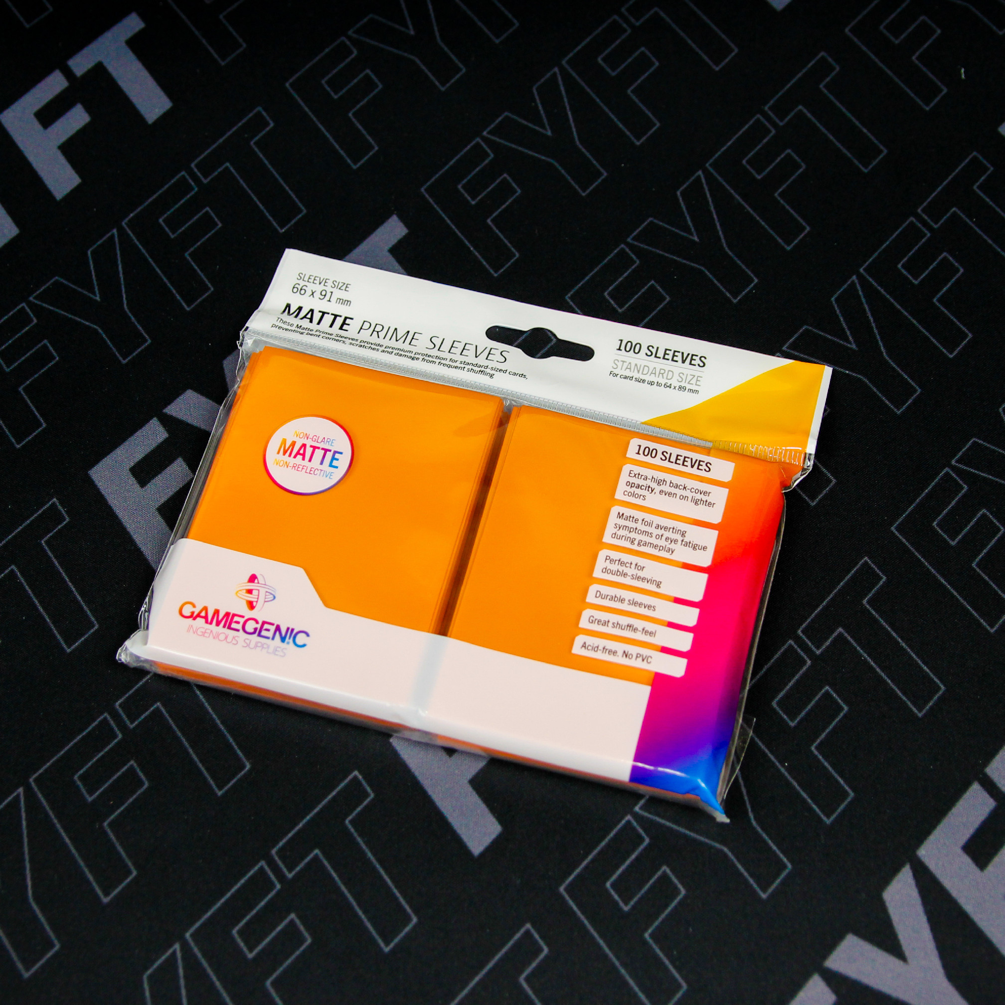 Matte Prime Sleeves 100 ks - Orange (Gamegenic)