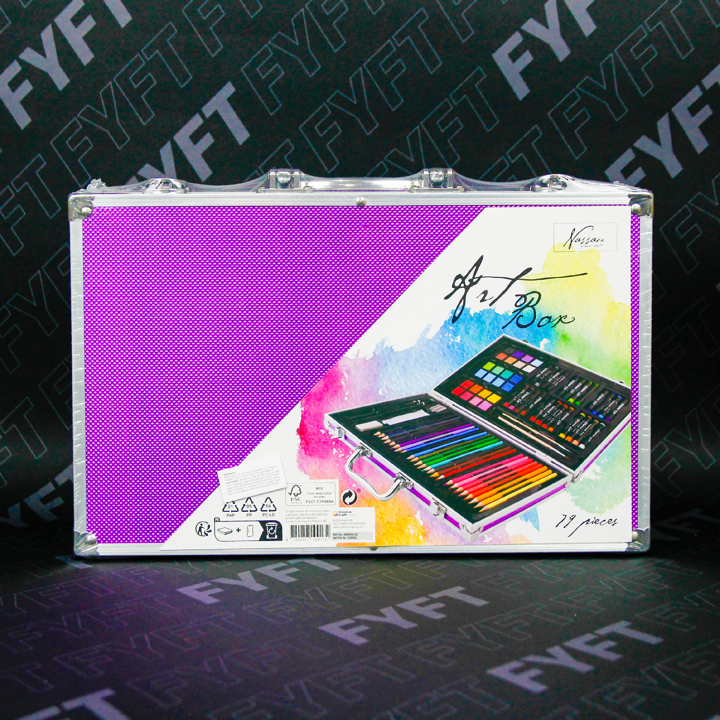 Malířský kufřík Art Box - 79ks (Nassau)