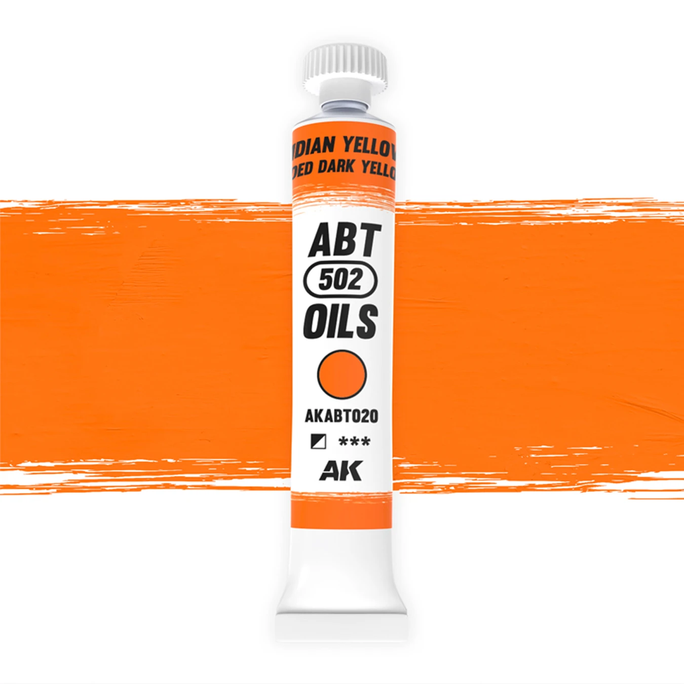Abteilung 502 OIL COLOR AKABT020 Indian Yellow / Faded Dark Yellow (20ml)