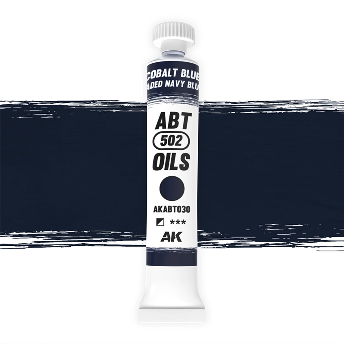 Abteilung 502 OIL COLOR AKABT030 Cobalt Blue / Faded Navy Blue (20ml)