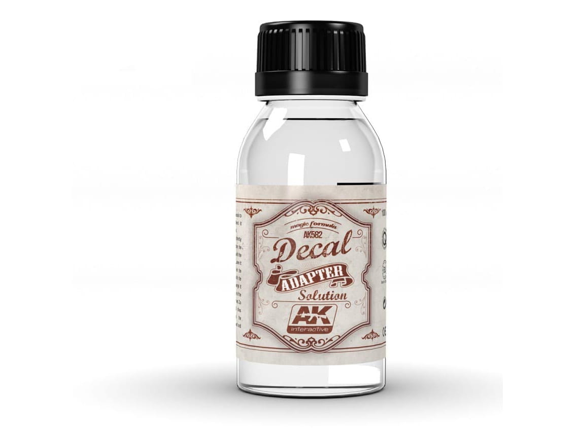 AK AK582 DECAL ADAPTER SOLUTION (100ml)