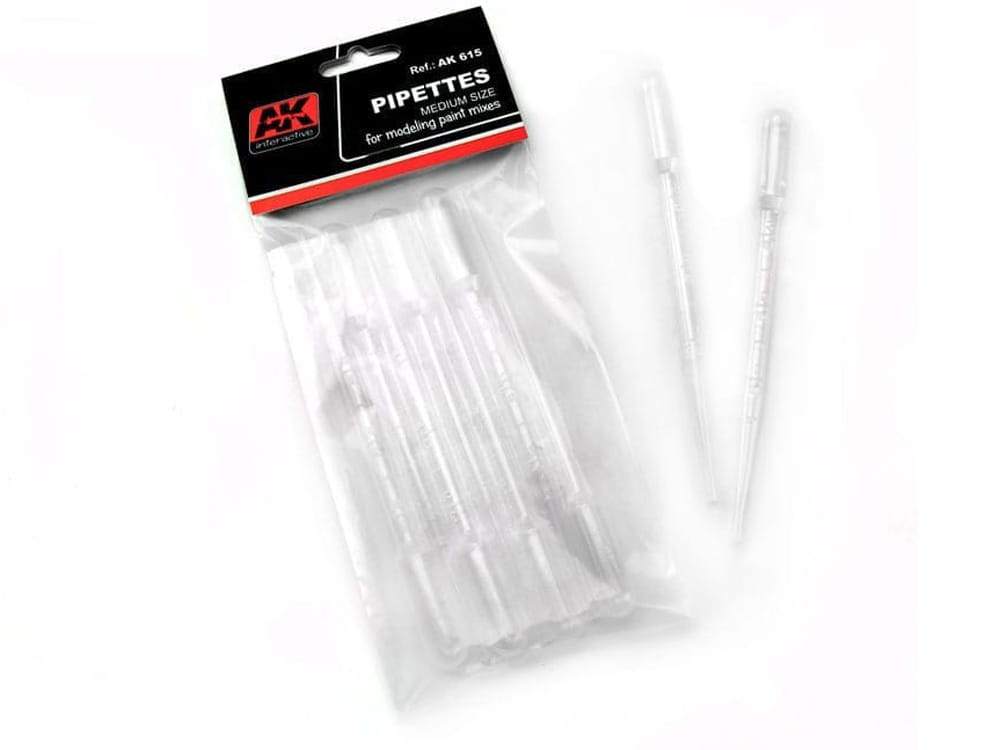 AK TOOLS AK615 PIPETTES MEDIUM SIZE (7pcs)