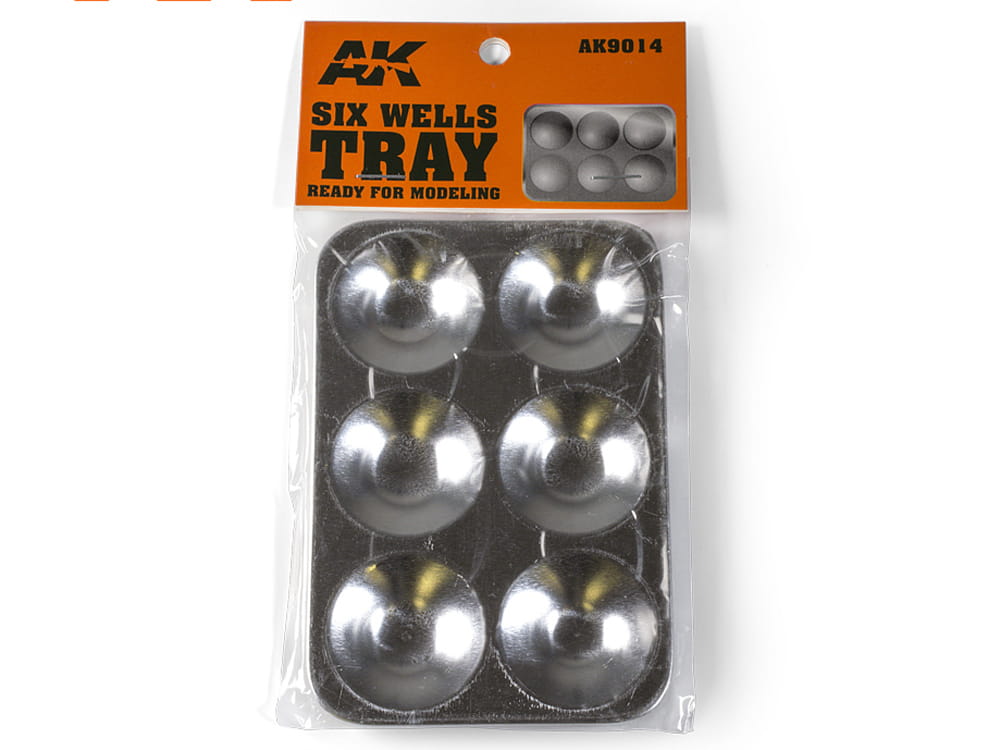 AK TOOLS AK9014 Six Wells Tray