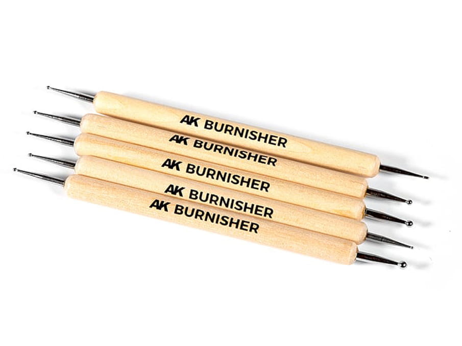 AK TOOLS AK9052 SCULPTING BURNISHER SET