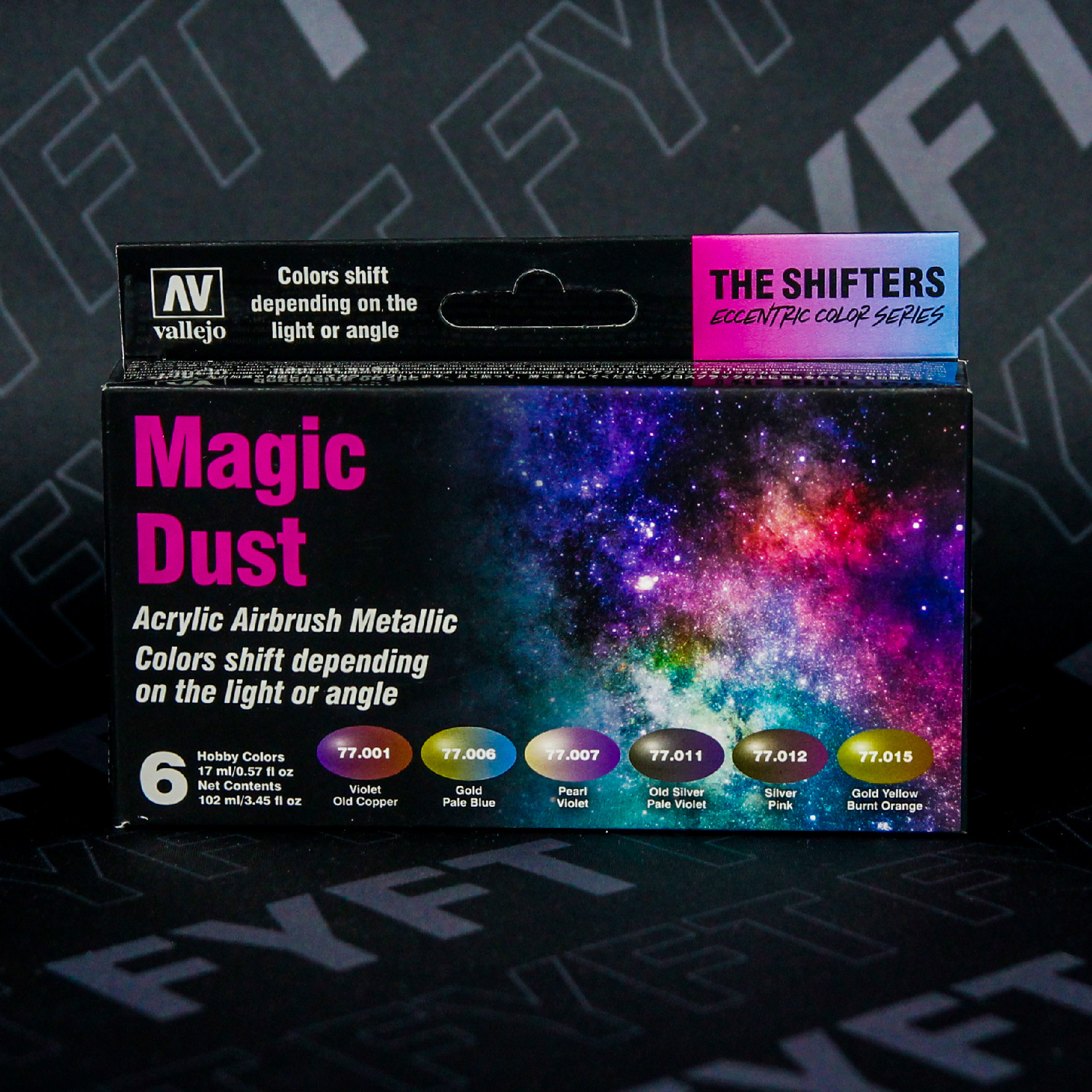 Vallejo Magic Dust - barvící set Shifters 77090 (Vallejo)