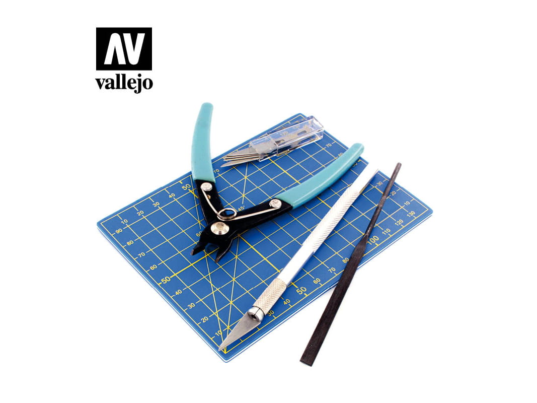Vallejo T11001 Plastic Modelling Tool set (9ks)
