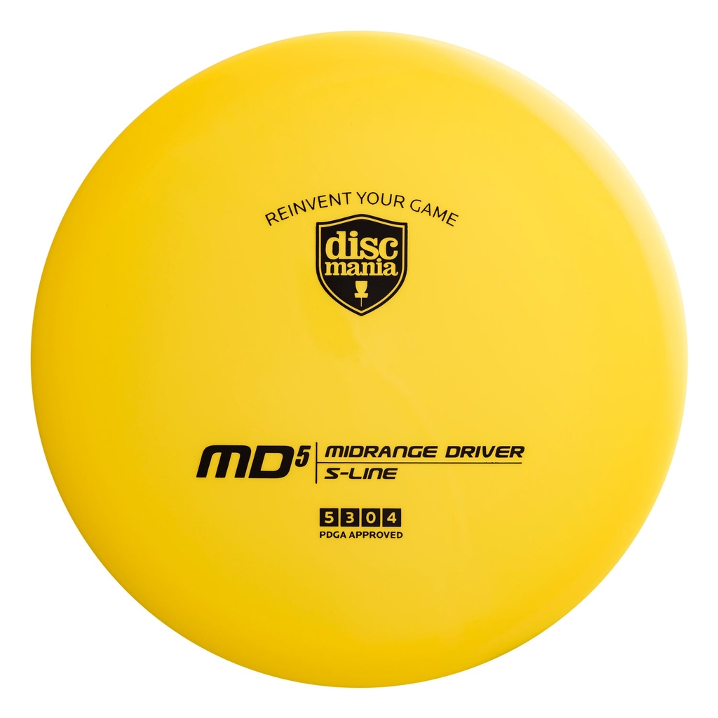 MD5 - S-line (Discmania) - Midrange disk Barva: Žlutá 173-175g