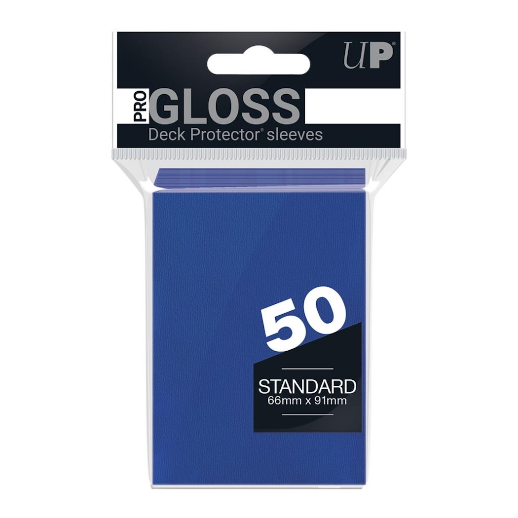 Standard Sleeves PRO Gloss (50ks) - Ultra Pro obaly na karty Barva: Modrá