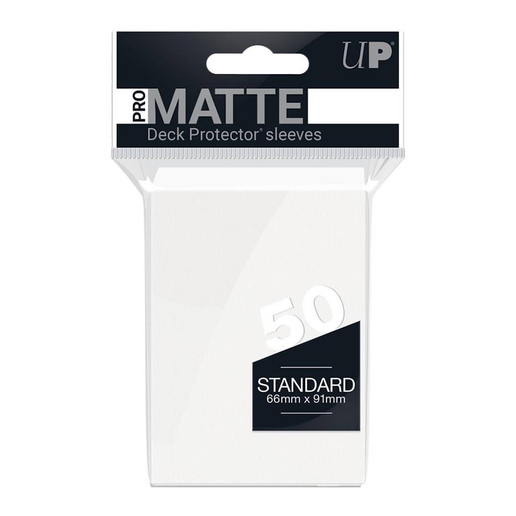 Standard Sleeves PRO Matte (50ks) - Ultra Pro obaly na karty Barva: Bílá