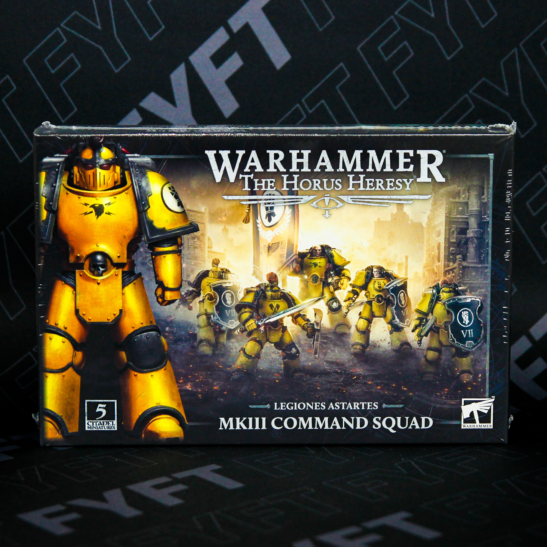 Games Workshop Warhammer The Horus Heresy: Legiones Astartes - MKIII Command Squad