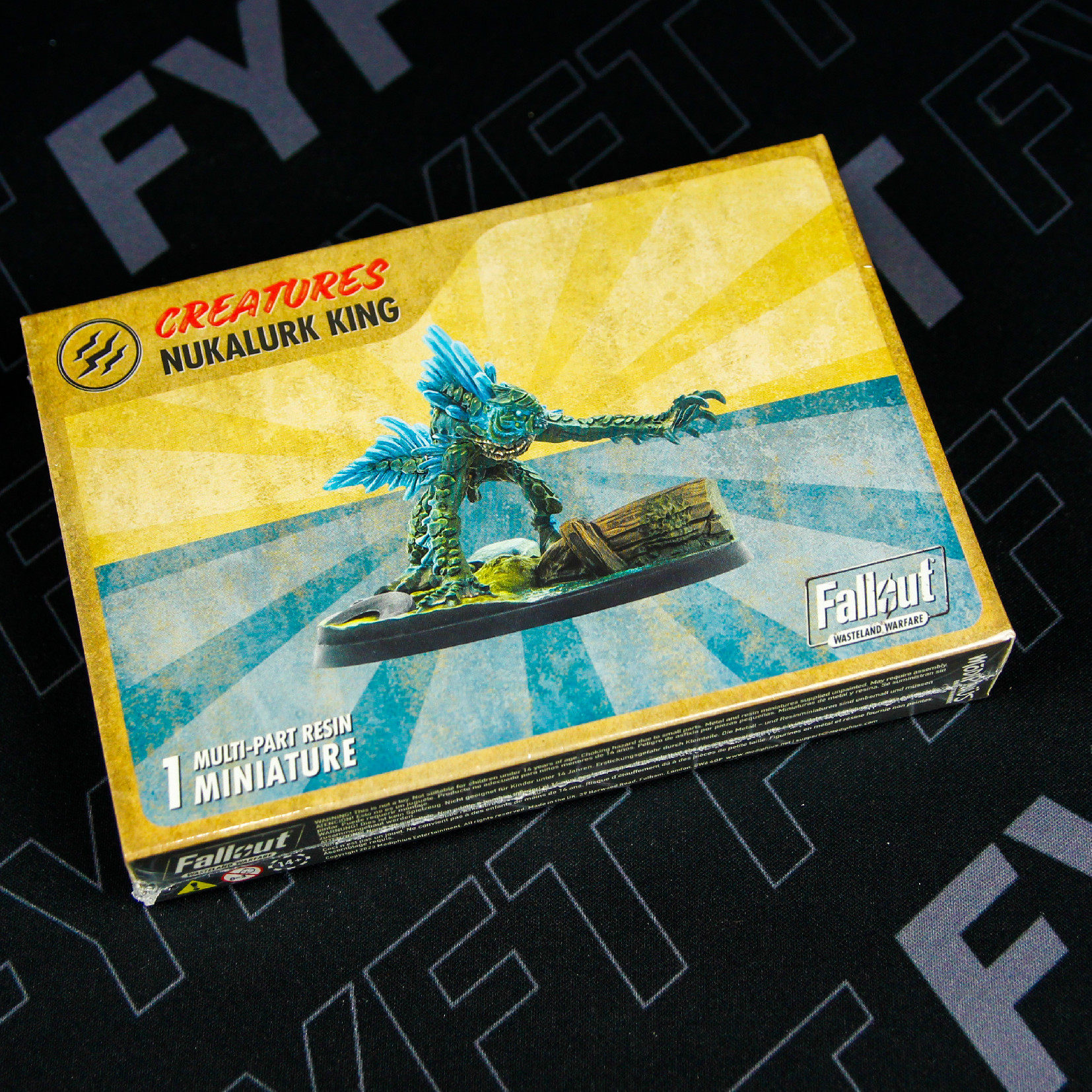 Fallout: Wasteland Warfare - Creatures Nukalurk King - EN (Modiphius)