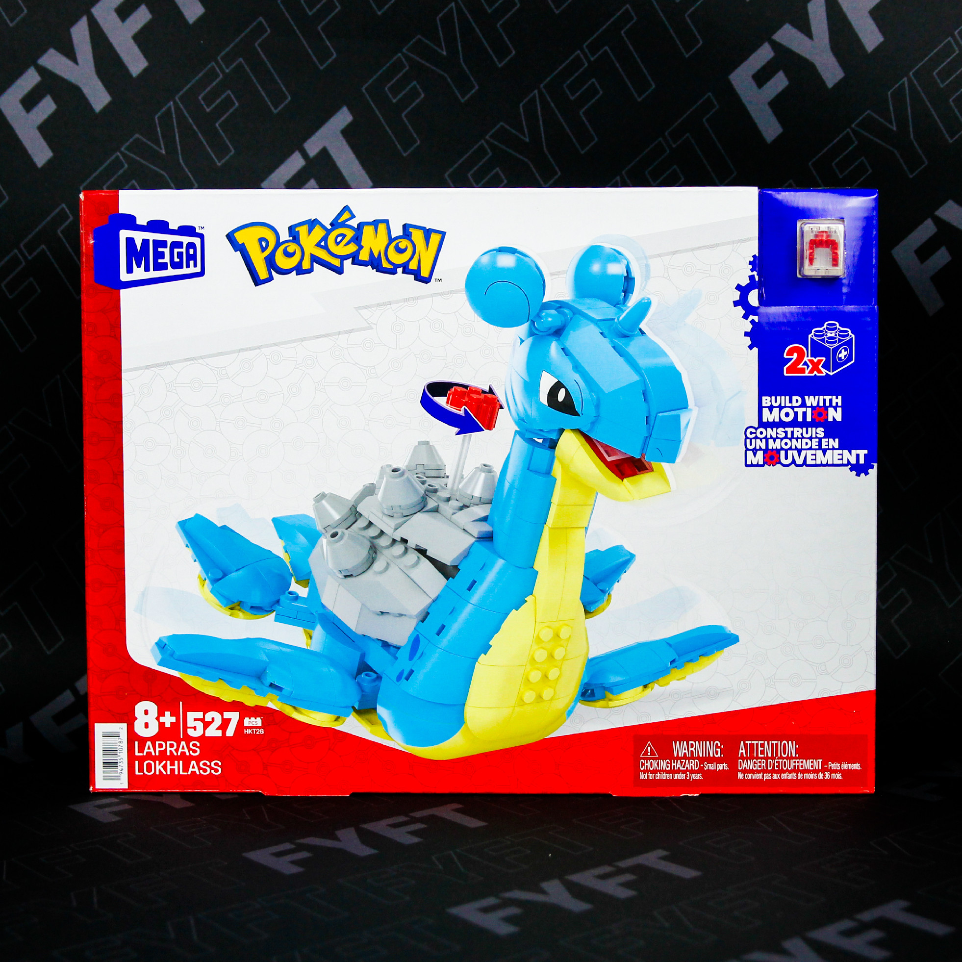 Stavebnice Lapras - Mega Construx Pokémon (Mattel)