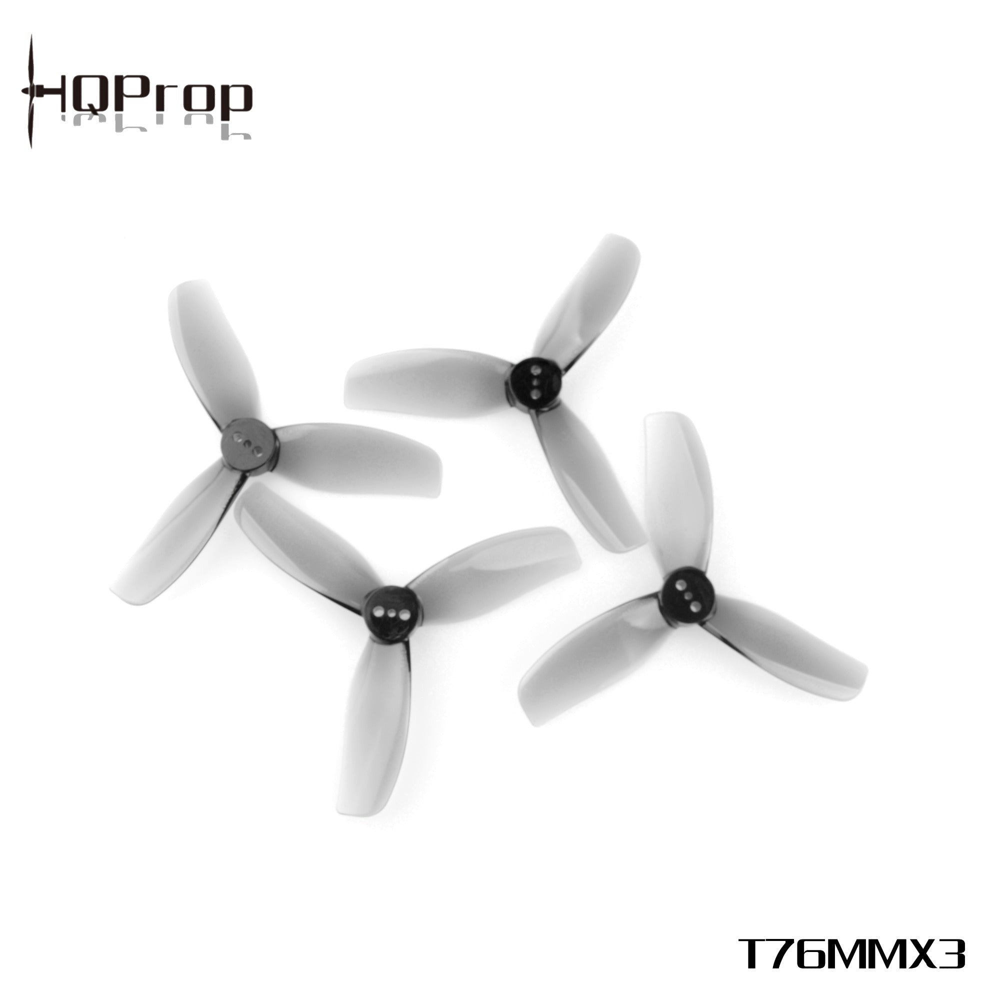3" vrtule HQ T76MMX3 (HQProp) - 4ks Barva: Šedá