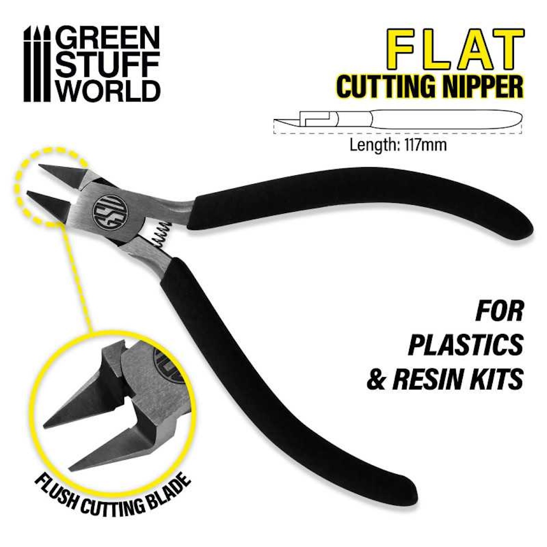 Green Stuff World Flat Cutting Nipper - štípačky (Green Stuff World)