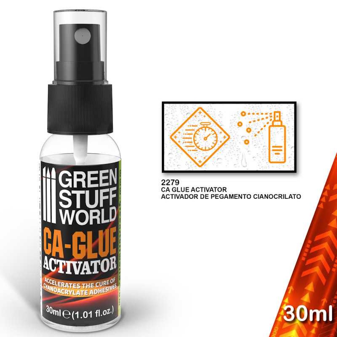 Green Stuff World CA Glue Activator 30ml (Green Stuff World)