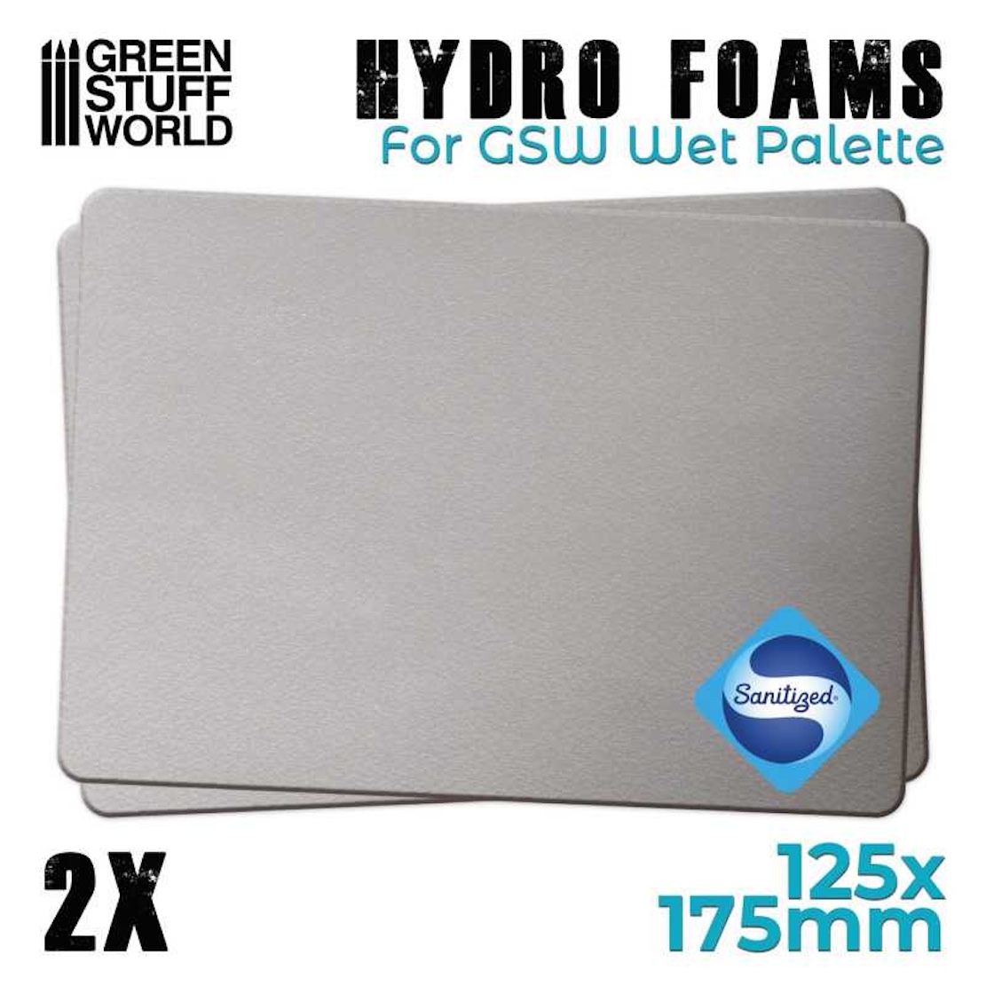 Green Stuff World Hydro Foams x2 do Wet Palette (Green Stuff World)