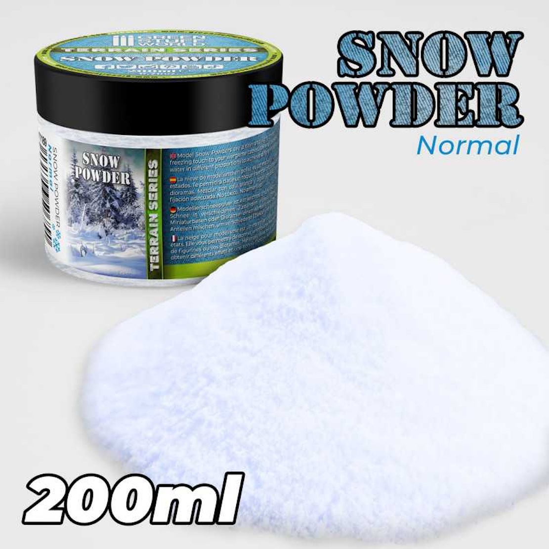 Green Stuff World Model SNOW Powder 200ml (Green Stuff World)