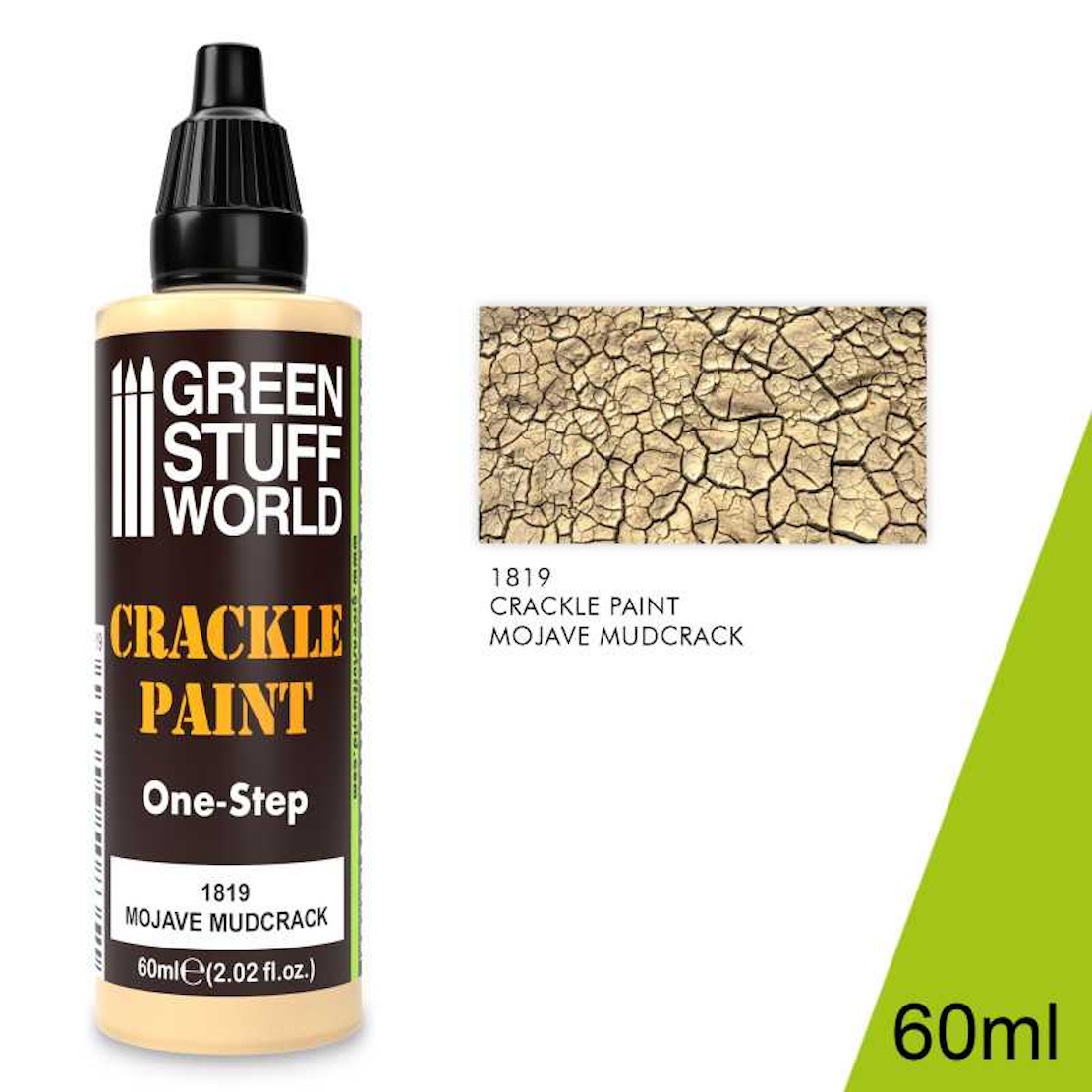 Green Stuff World Crackle Paint - Mojave Mudcrack 60ml (Green Stuff World)