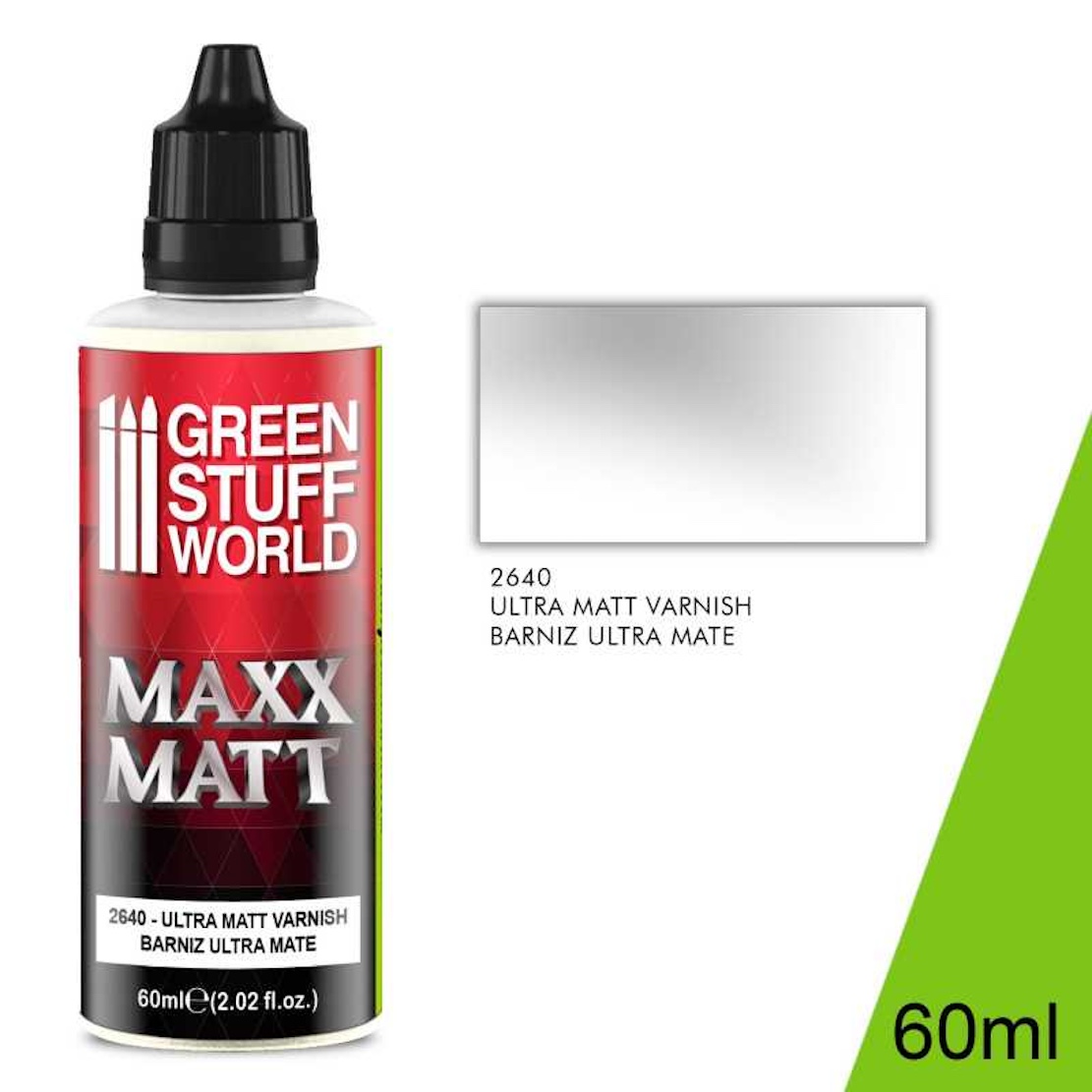 Green Stuff World Maxx Matt Varnish 60ml - Ultramate (Green Stuff World)