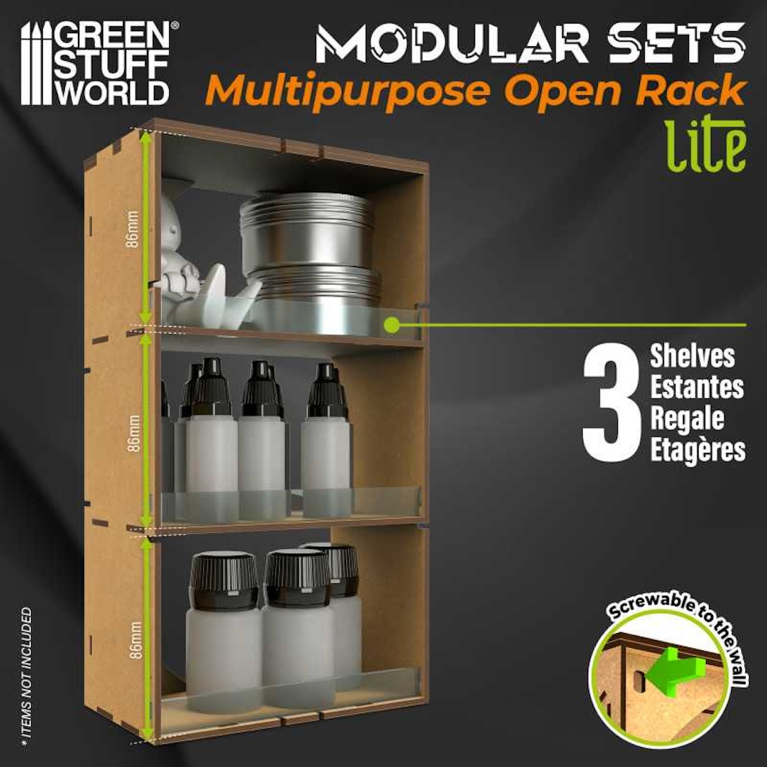 Green Stuff World Multipurpose Vertical Organizer - LITE (Green Stuff World)