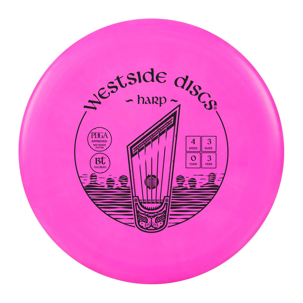 Westside Discs Harp - BT Medium (Westside) Barva: Růžová 173g+