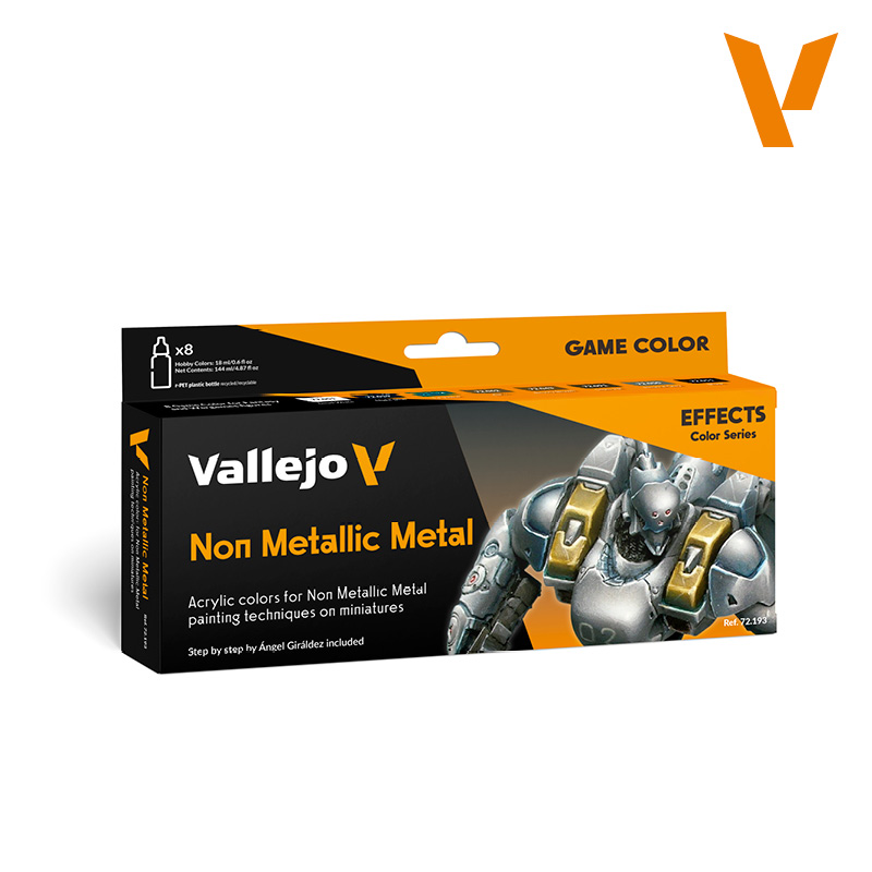 Vallejo Sada barev Game Color Non Metallic Metal 72193 (Vallejo)