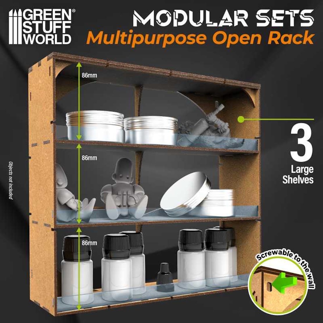 Green Stuff World Multipurpose Open Rack (Green Stuff World)