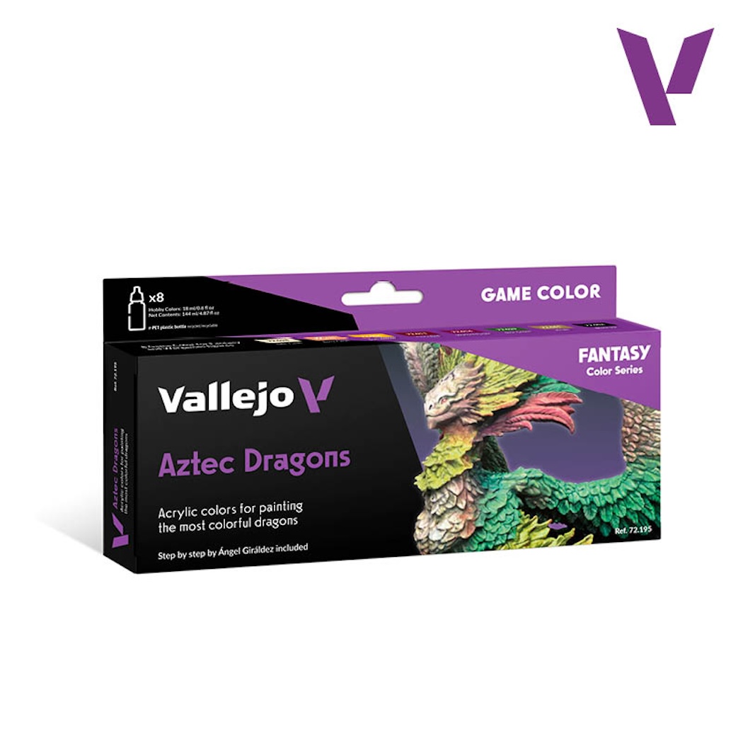 Vallejo Sada barev Game Color Aztec Dragons 72195 (Vallejo)