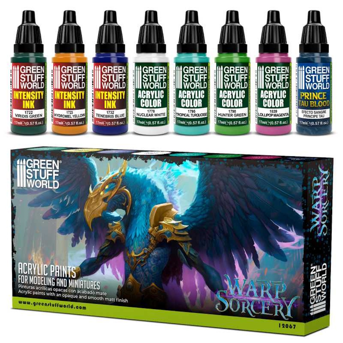 Green Stuff World Paint Set - Warp Sorcery (Green Stuff World)
