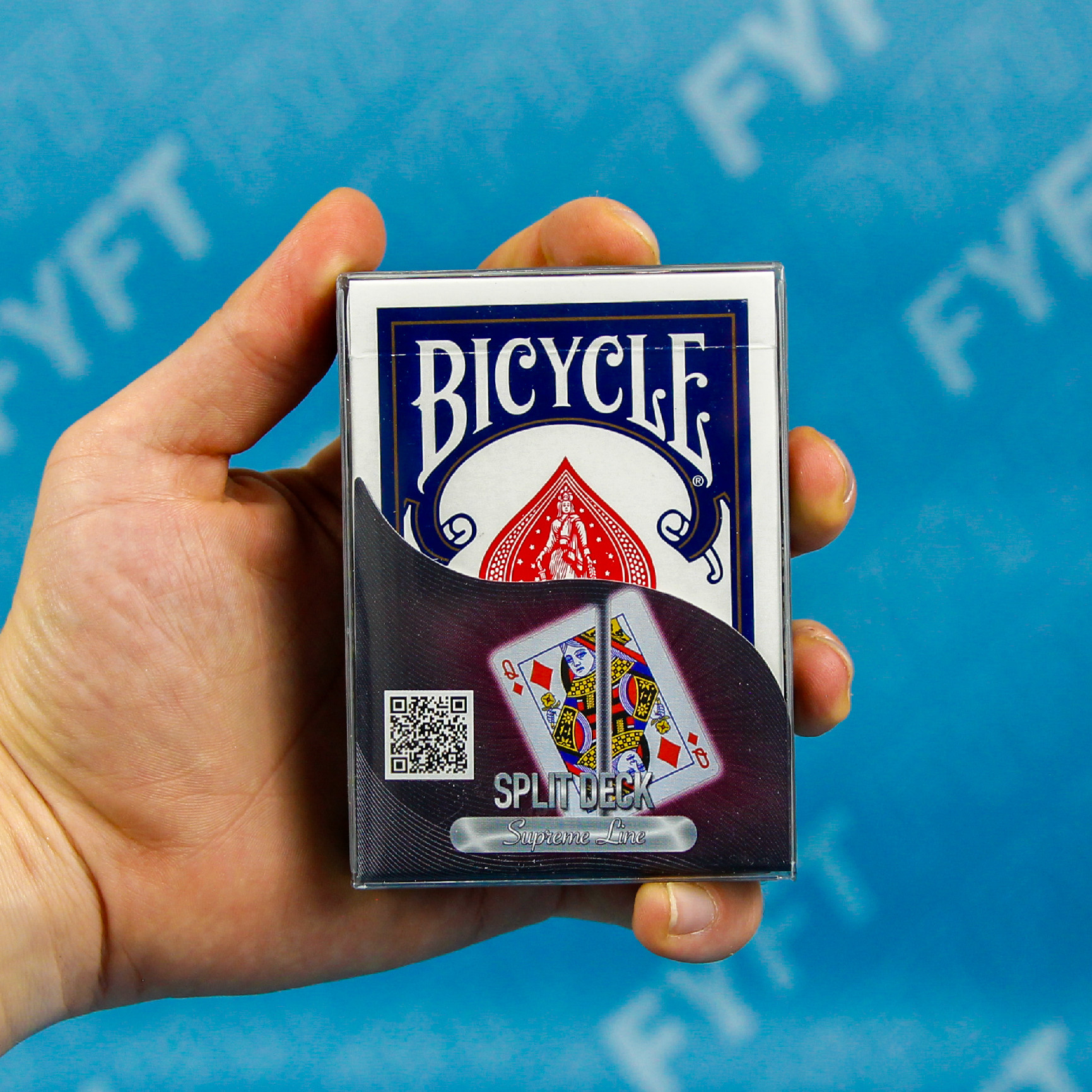 Bicycle (USPCC) Bicycle Supreme Line - Split deck (Bicycle) deck Barva: Modrá