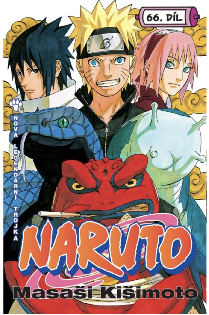 Crew Naruto 66: Nová legendární trojka - manga (Crew)