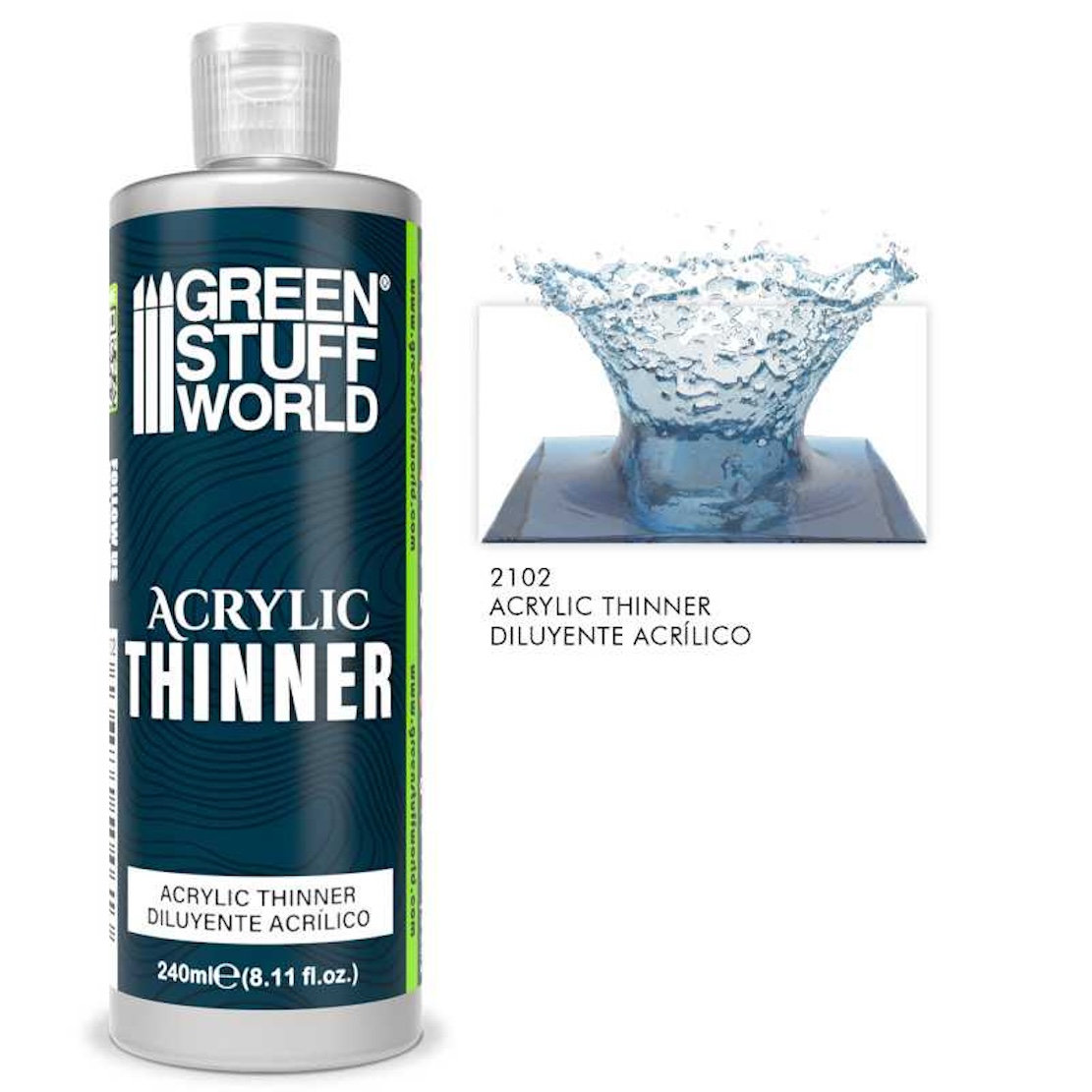 Green Stuff World Thinner 240 ml - ředidlo (Green Stuff World)