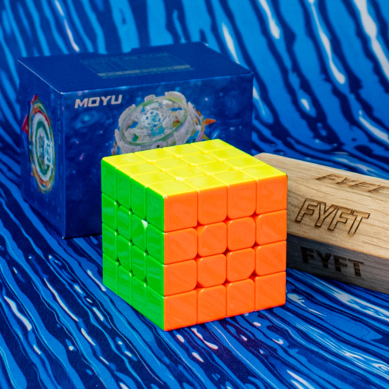 AoSu V7 4x4 (MoYu) rubikova kostka na speedcubing Varianta: Double Track UV
