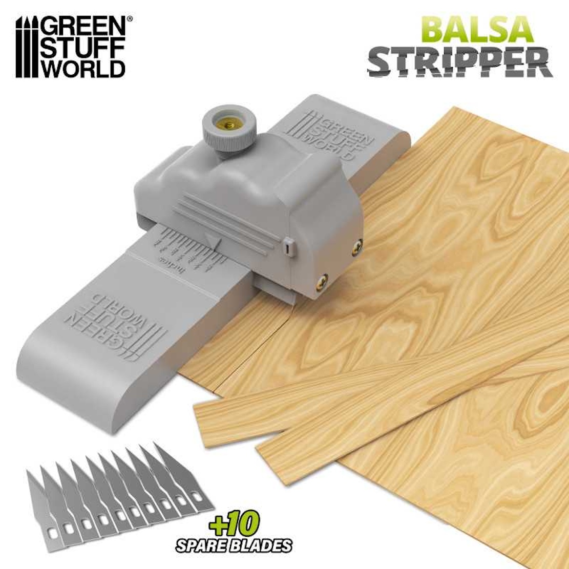 Green Stuff World Balsa Stripper - na řezání pásků  (Green Stuff World)