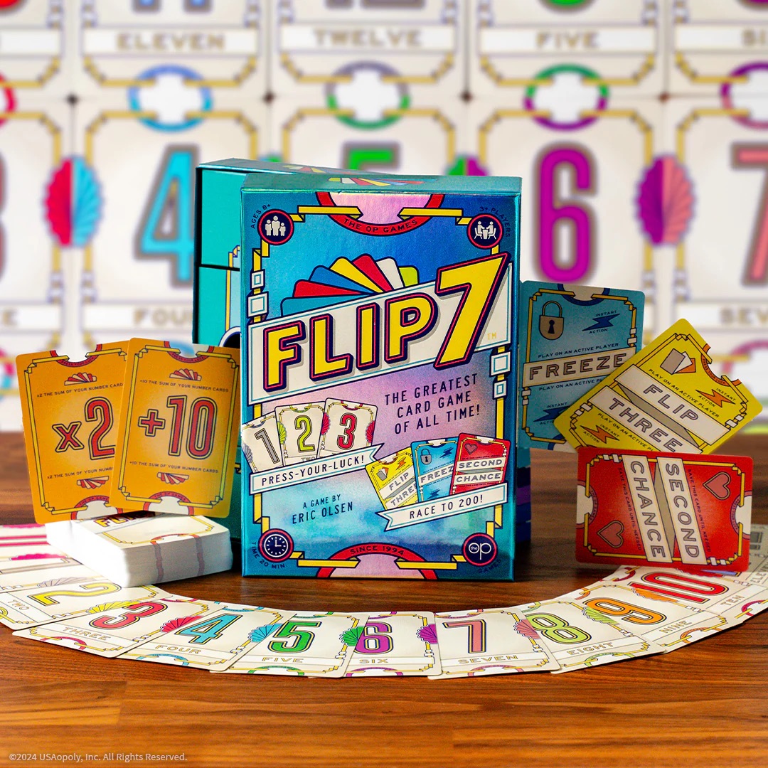 USAopoly Flip 7 Deluxe - EN (USAopoly)