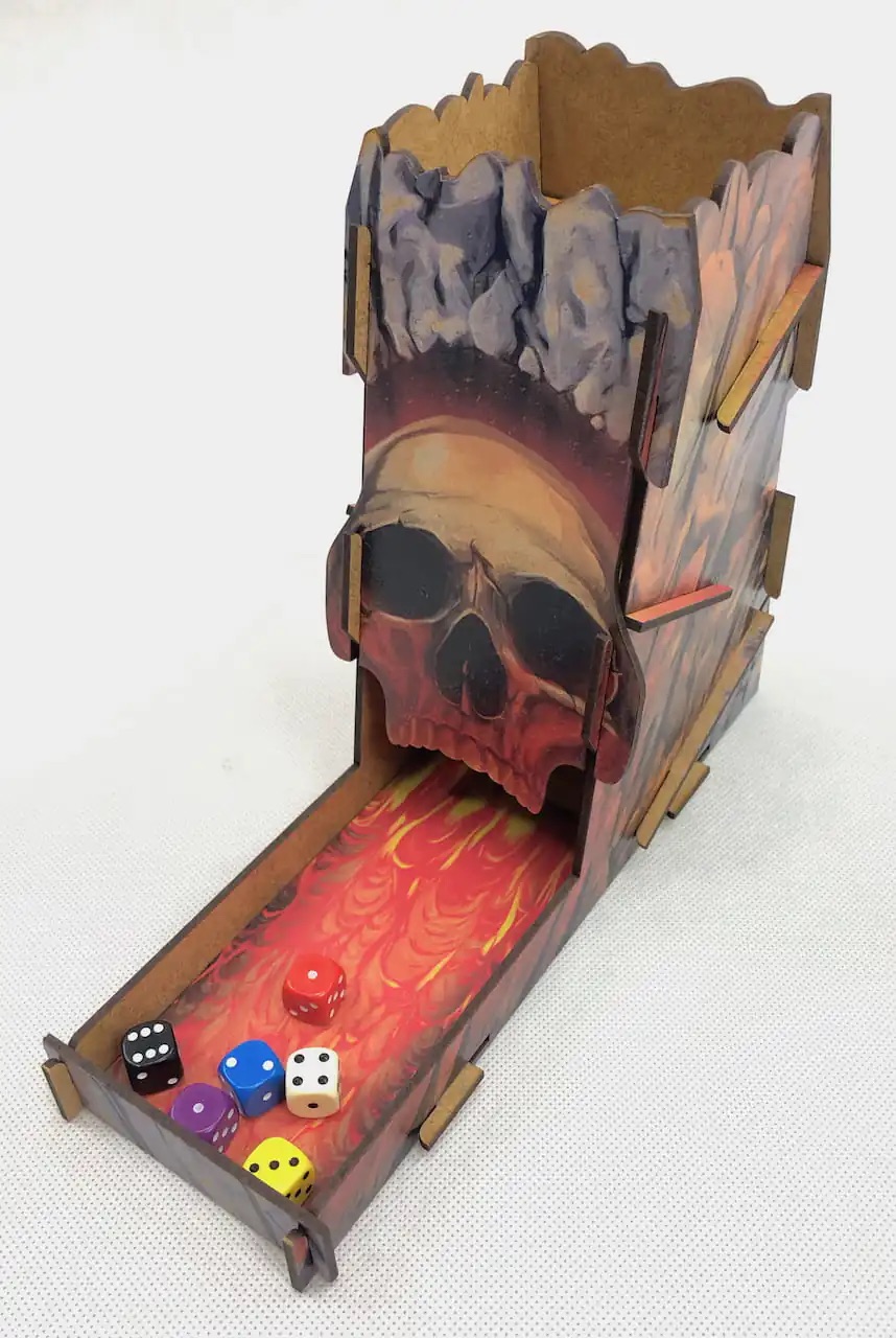 GeekMod Dice Tower: Skull FullPrint (GeekMod)