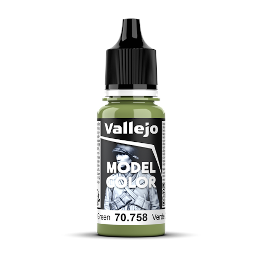 Vallejo Model Color 70758 Bright Green 18ml - barva na modely