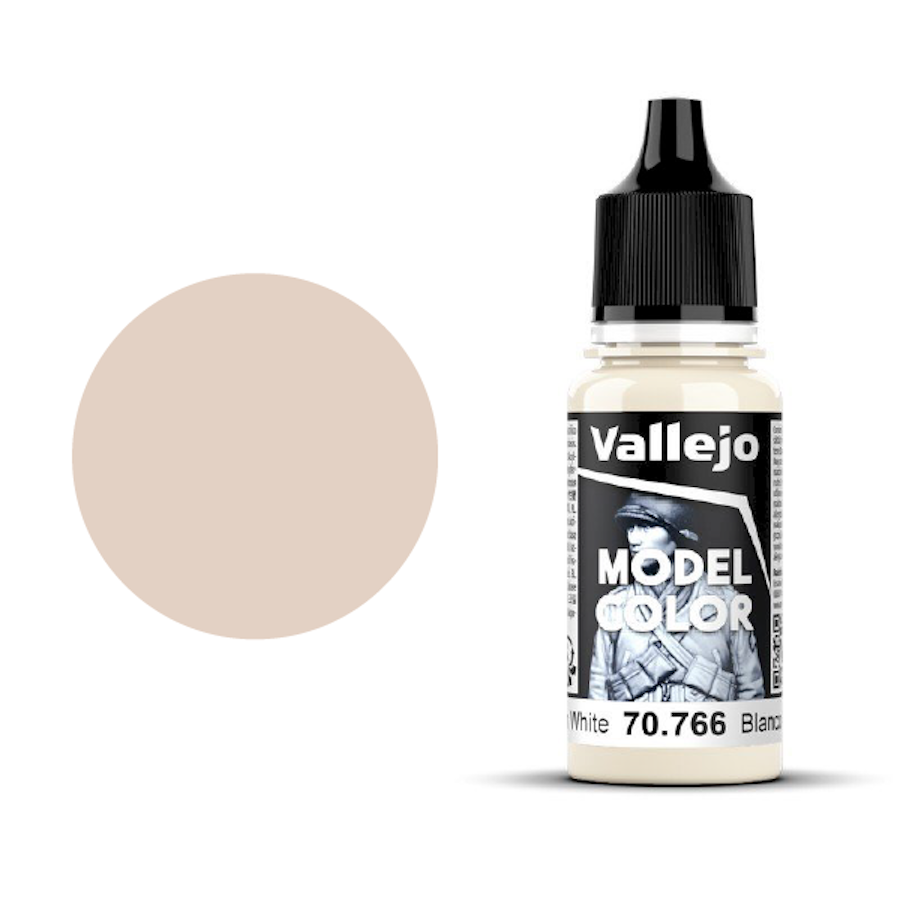 Vallejo Model Color 70766 Cream White 18ml - barva na modely