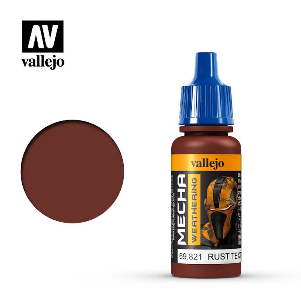 Vallejo Mecha Color 69821 Rust Texture Matt (17ml)