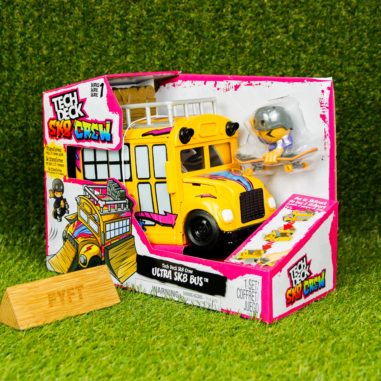 TechDeck Sk8 Crew fingerboard Ultra SK8 autobus (TechDeck)