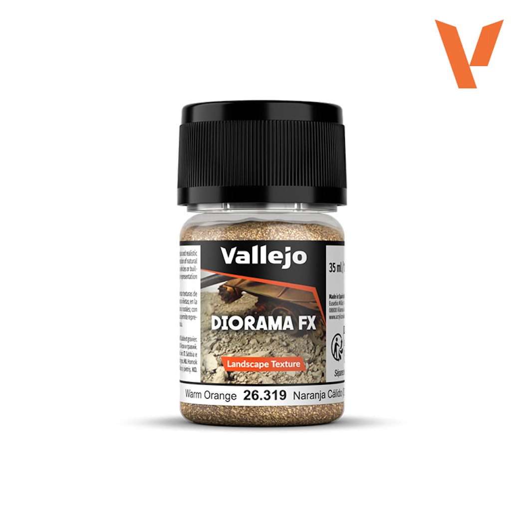 Vallejo Diorama Effects 26319 Warm Orange (0,1-0,6mm)