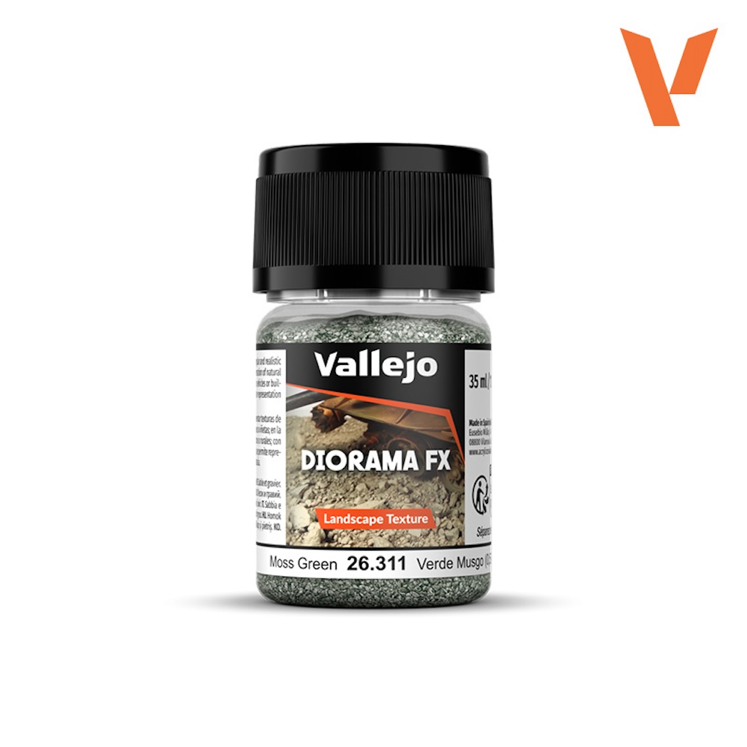 Vallejo Diorama Effects 26311 Moss Green (0,5-2mm)