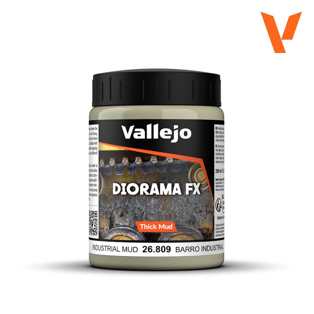 Vallejo Diorama Effects 26809 Industrial Mud (200ml)