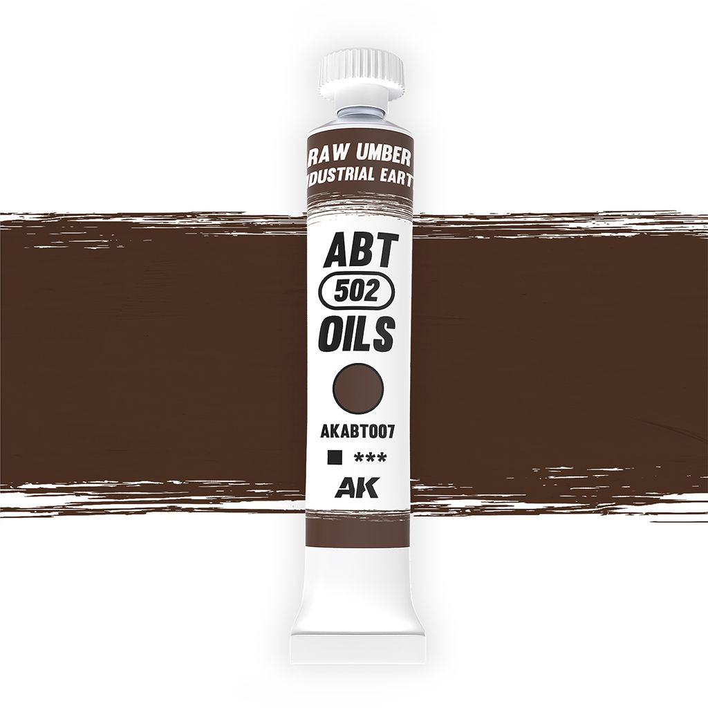 AK Interactive AKABT007 Raw Umber / Industrial Earth (17ml)