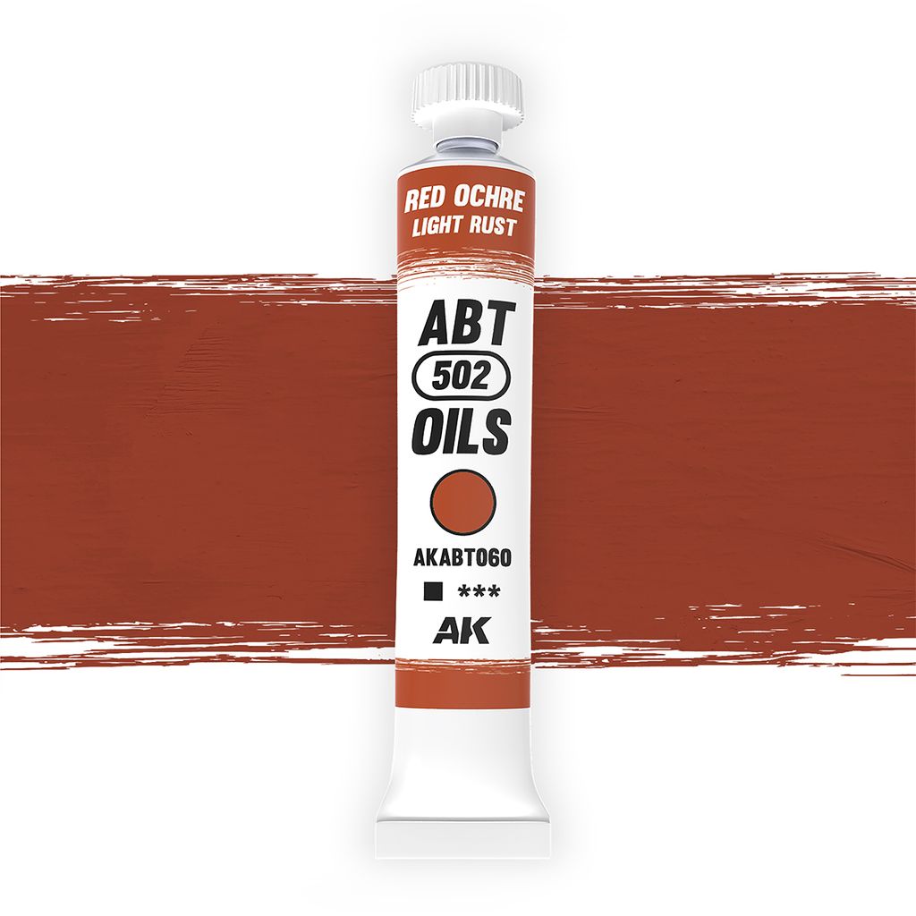 AK Interactive AKABT060 Red Ochre / Light Rust (17ml)