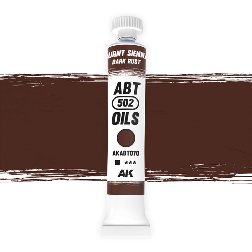 AK Interactive AKABT070 Burnt Sienna / Dark Rust (17ml)