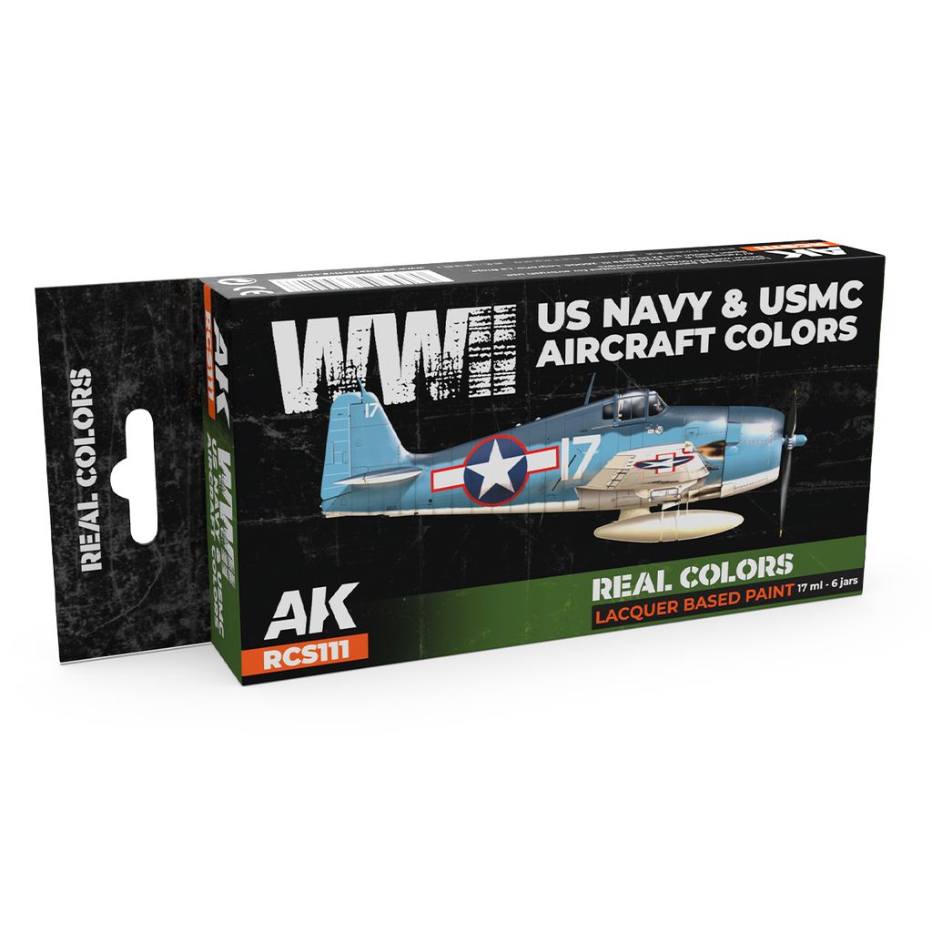 AK Interactive RCS111 WWII US Navy & USMC Aircraft (Set)