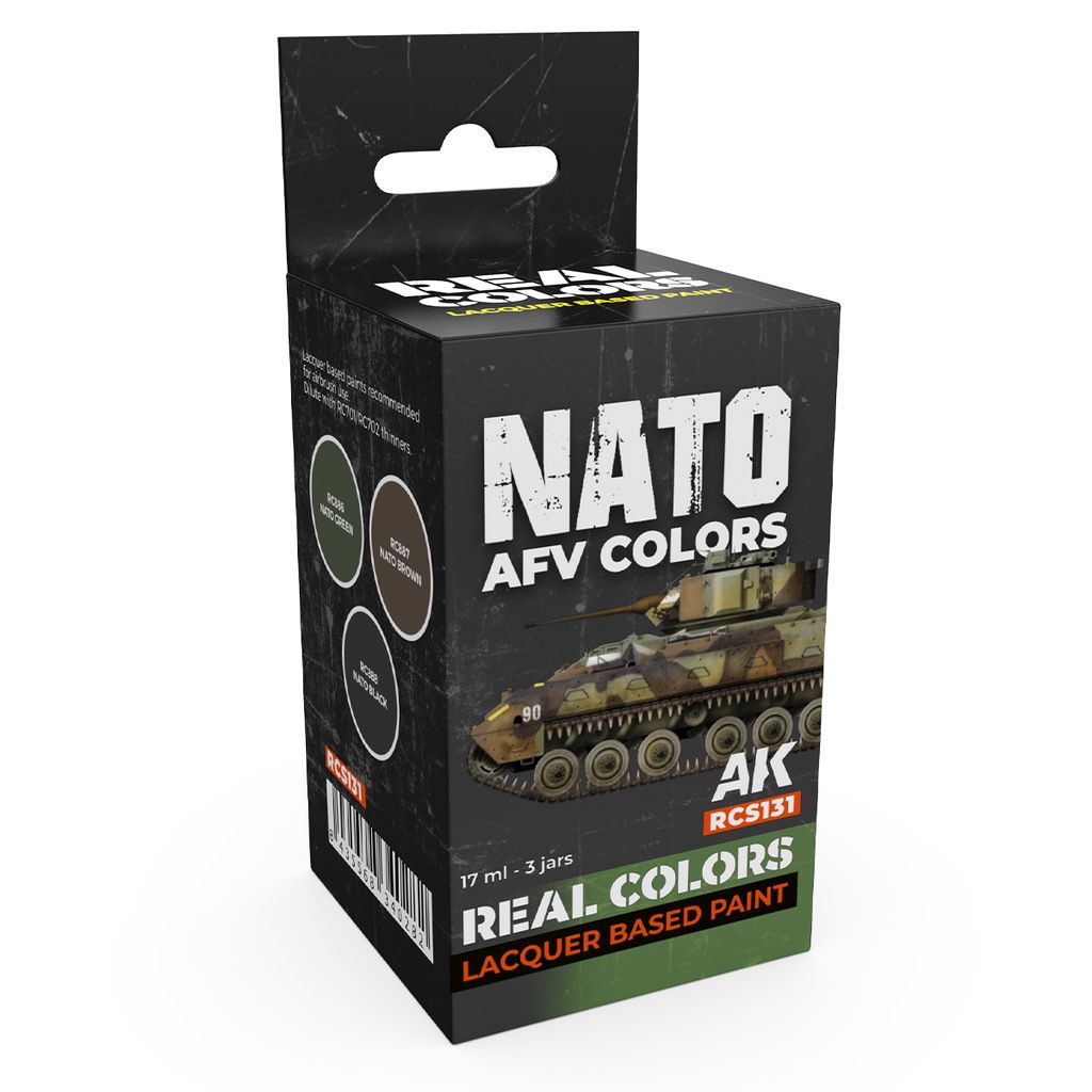 AK Interactive RCS131 NATO AFV Colors (Set) (Set 3 markerů)